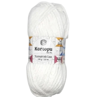 kartopu zsenília csillogó fehér 010SE