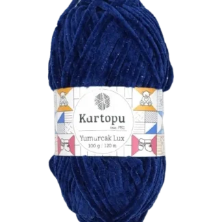 kartopu zsenília csillogó sötétkék 635SE