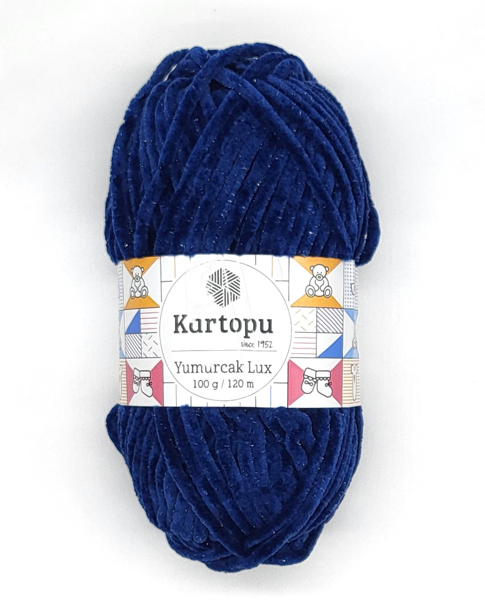 008. Kartopu zsenília-csillogó sötétkék-635SE