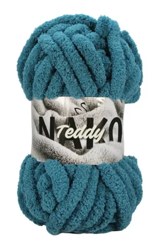 NAKO Teddy vastag zseníliafonal-petrol-14513