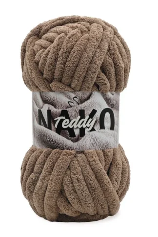 NAKO Teddy vastag zseníliafonal-kekibézs-14057