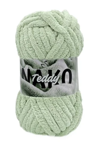 NAKO Teddy vastag zseníliafonal-babazöld-14268