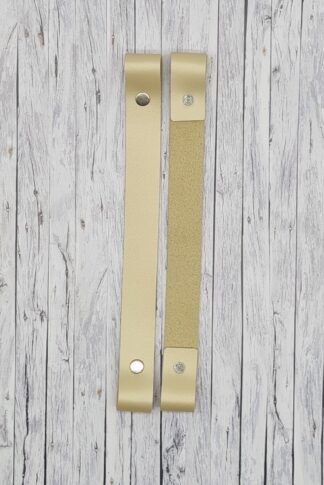 Bőr tálcafül - gyöngyház pezsgő