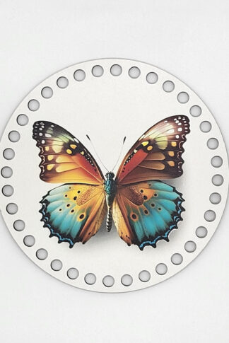 Horgolható fa-15 cm-Lepke