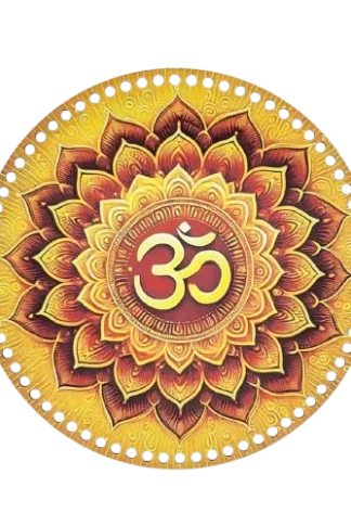 horgolható falap 30 cm spiri mandala