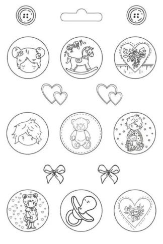 Lágy PVC öntőforma A4-baby