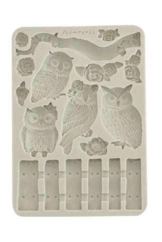 Szilikonforma A5-bagoly