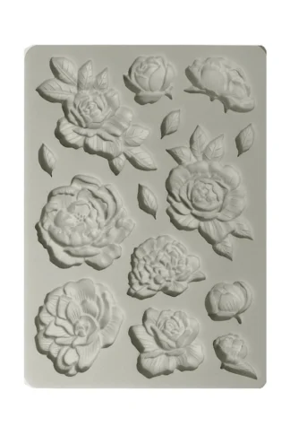 Szilikonforma A5-rózsák