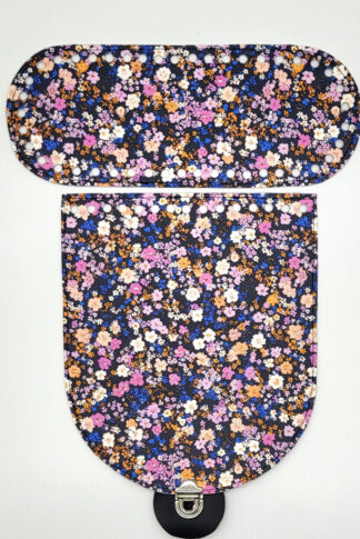 46. Táskafedél + alj - Üde mini virágok