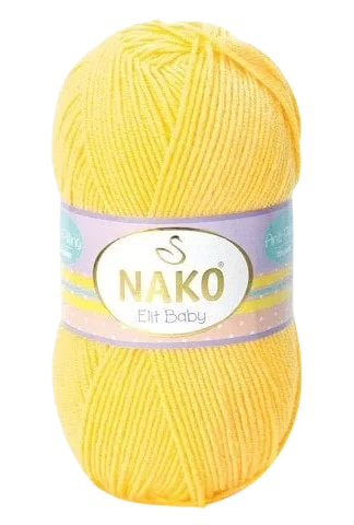 Nako elit baby sárga 2857