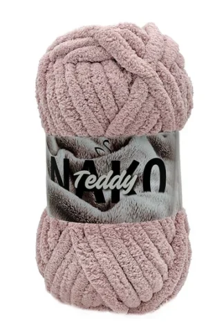 NAKO Teddy vastag zseníliafonal-púderrózsa-13953