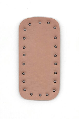Téglalap horgolható alj, 12 cm-PÚDER-FE