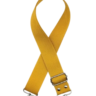 állítható textil vállpánt okker
