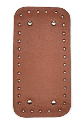 Téglalap horgolható alj, 20 cm-BARNA-FE