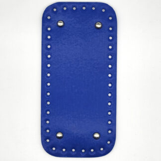 Téglalap horgolható alj, 25 cm-KIRÁLYKÉK-FE