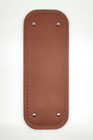 Téglalap horgolható alj, 32 cm-BARNA-FE