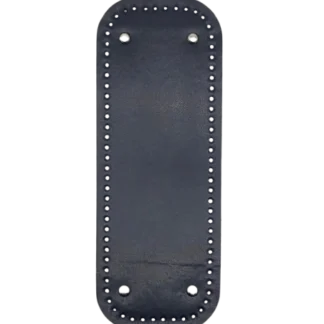 horgolható műbőr táskaalj 32 cm fekete