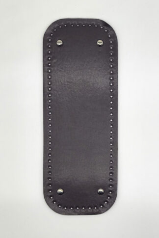 Téglalap horgolható alj, 32 cm-SÖTÉTBARNA-FE