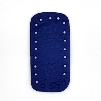 Téglalap horgolható alj, 12 cm-KIRÁLYKÉK-FE
