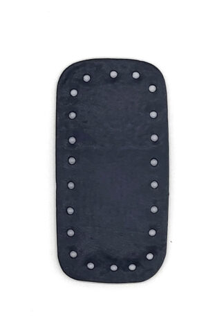 Téglalap horgolható alj, 12 cm-SÖTÉTKÉK-FE