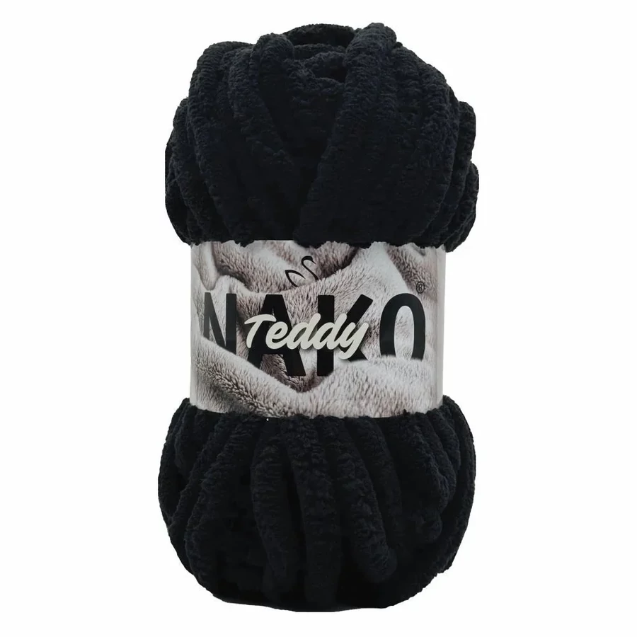 NAKO Teddy vastag zseníliafonal-fekete-217