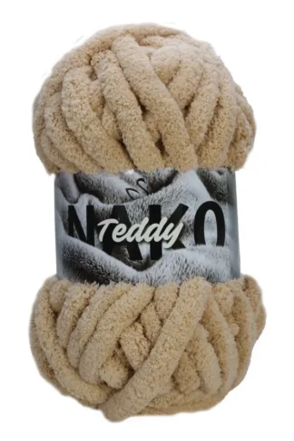 NAKO Teddy vastag zseníliafonal-világosbézs-11585