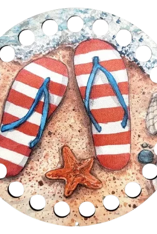 horgolható fa 10 cm flipflop