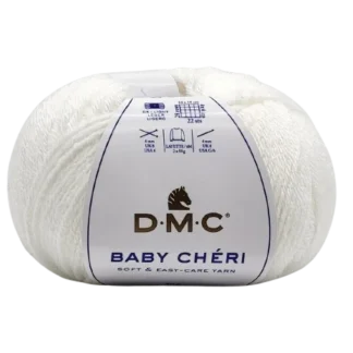 DMC baby cheri 105 fehér