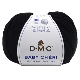 DMC baby cheri 118 fekete