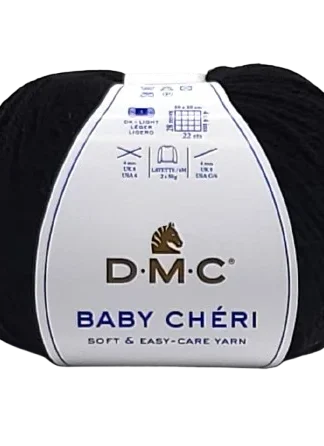 DMC baby cheri 118 fekete