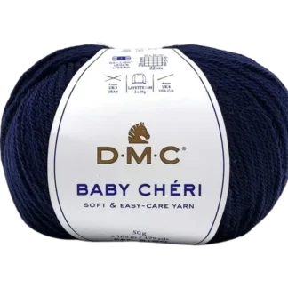 DMC baby cheri 126 mélykék