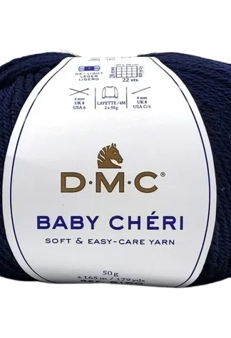 DMC baby cheri 126 mélykék