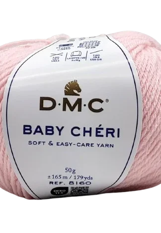 DMC baby cheri pasztellrózsa