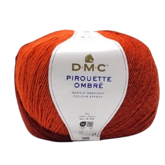 DMC pirouette ombre 108 rozsdás ősz