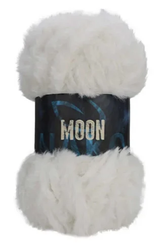 NAKO Moon műszőrme fonal-97658-Fehér